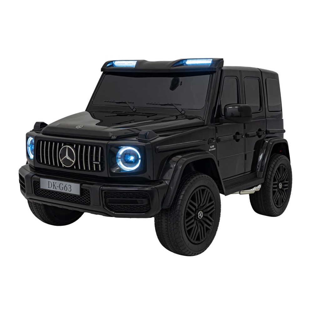 Elektromobilis Mercedes-Benz G63 AMG XXL, Black-Elektromobiliai vaikams, Visureigiai-e-vaikas