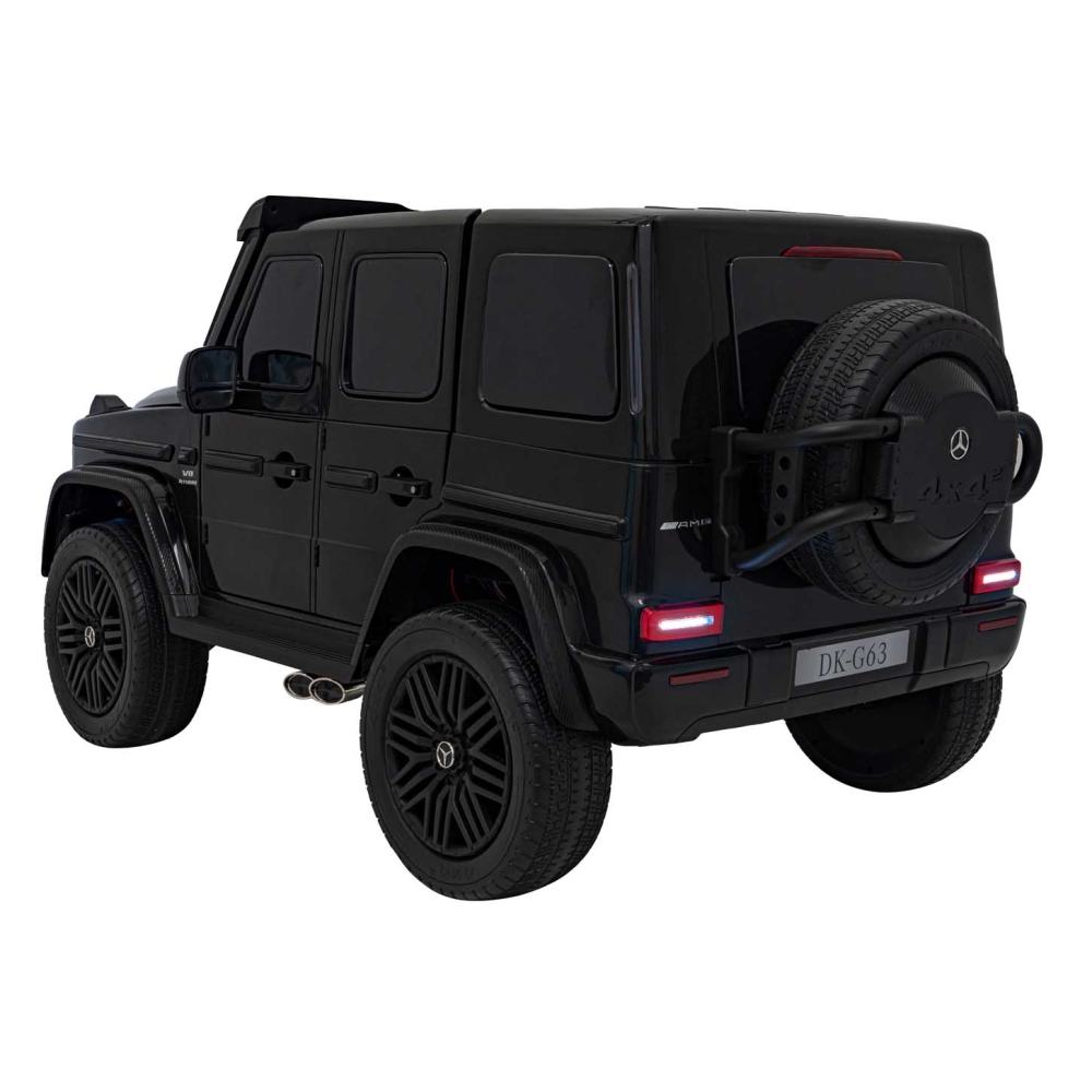 Elektromobilis Mercedes-Benz G63 AMG XXL, Black-Elektromobiliai vaikams, Visureigiai-e-vaikas