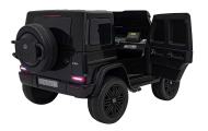 „Mercedes-Benz G63 AMG XXL“ automobilis, juodos spalvos-Elektromobiliai vaikams, Visureigiai-e-vaikas