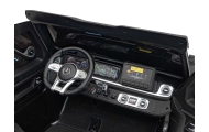 „Mercedes-Benz G63 AMG XXL“ automobilis, juodos spalvos-Elektromobiliai vaikams, Visureigiai-e-vaikas