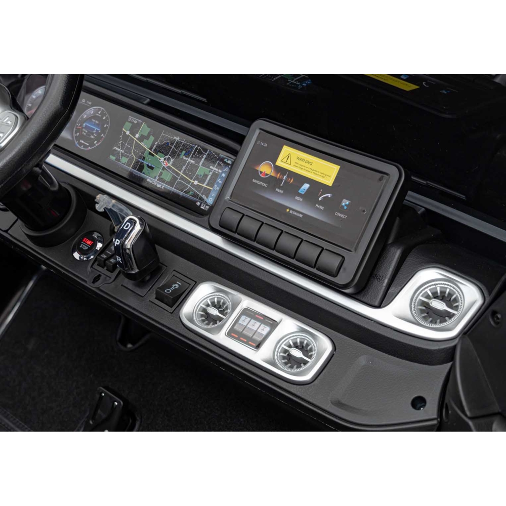Elektromobilis Mercedes-Benz G63 AMG XXL, Black-Elektromobiliai vaikams, Visureigiai-e-vaikas