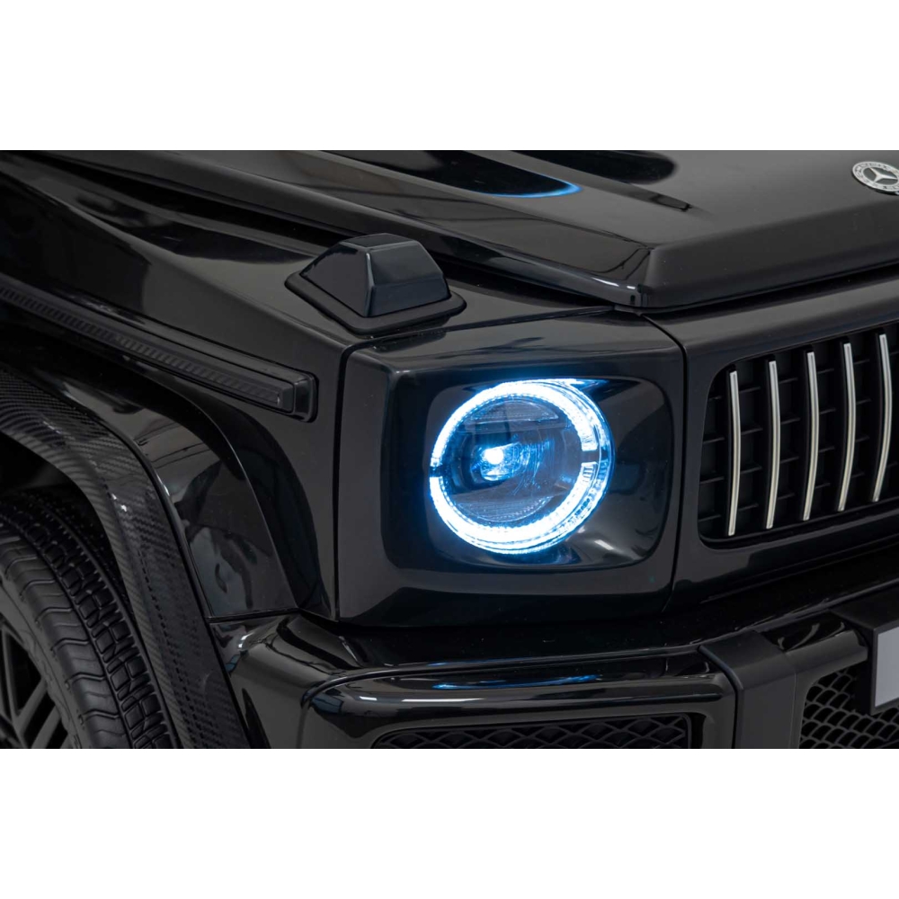 Elektromobilis Mercedes-Benz G63 AMG XXL, Black-Elektromobiliai vaikams, Visureigiai-e-vaikas