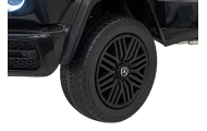 „Mercedes-Benz G63 AMG XXL“ automobilis, juodos spalvos-Elektromobiliai vaikams, Visureigiai-e-vaikas