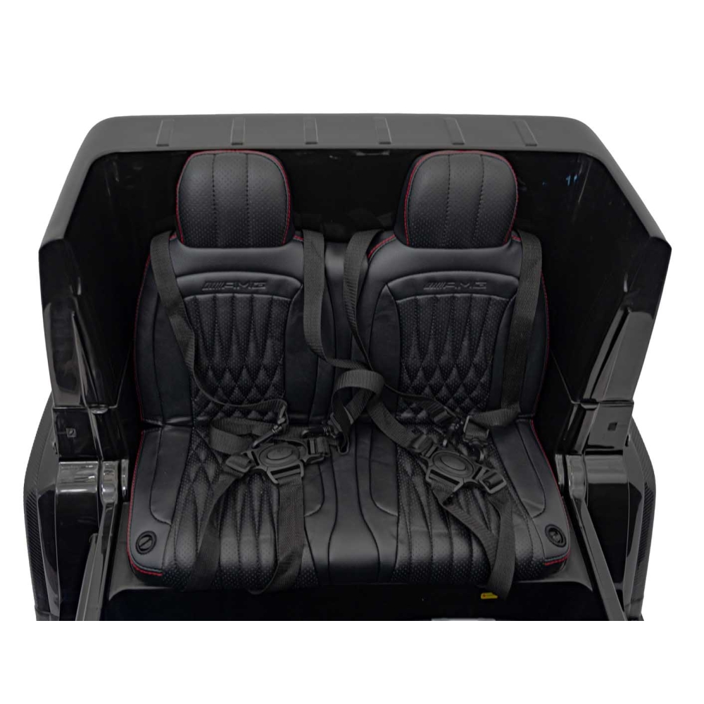Elektromobilis Mercedes-Benz G63 AMG XXL, Black-Elektromobiliai vaikams, Visureigiai-e-vaikas