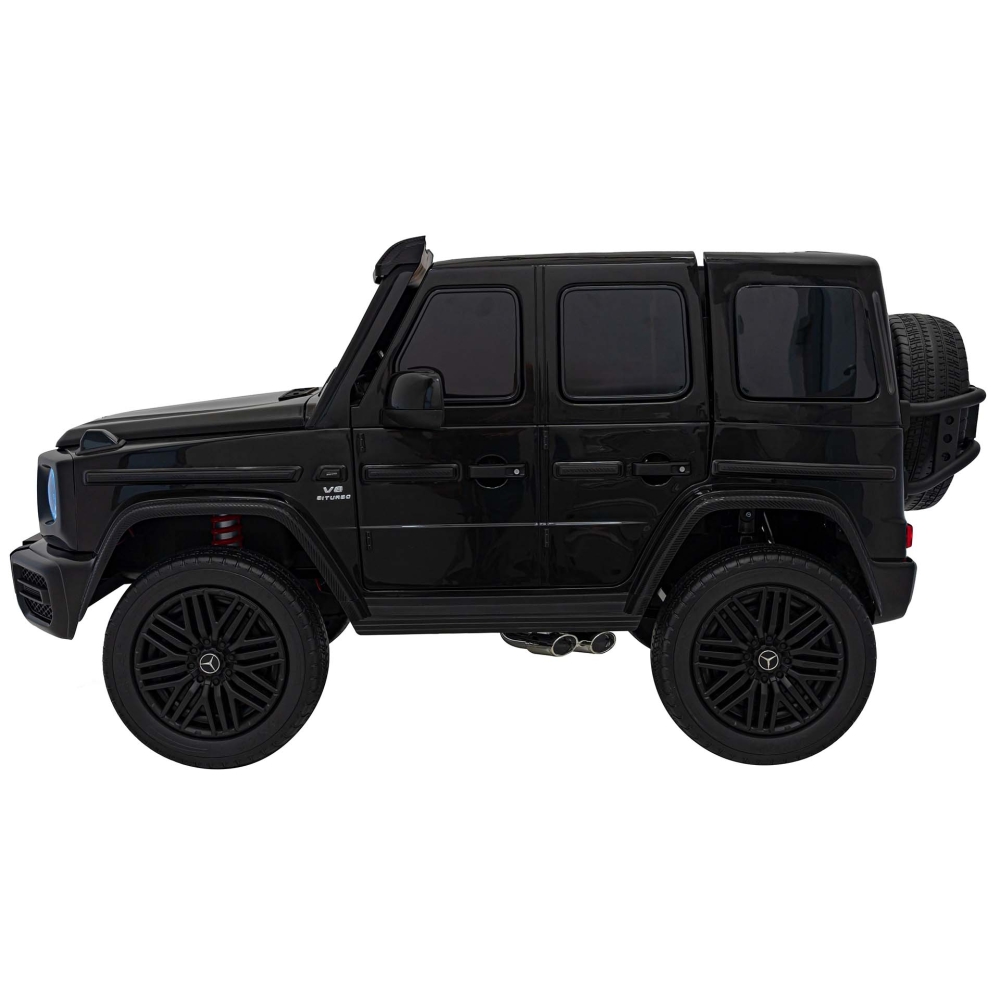 Elektromobilis Mercedes-Benz G63 AMG XXL, Black-Elektromobiliai vaikams, Visureigiai-e-vaikas