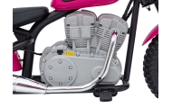 Elektrinis motociklas SPEED Power, Pink-Elektromobiliai vaikams, Motociklai-e-vaikas