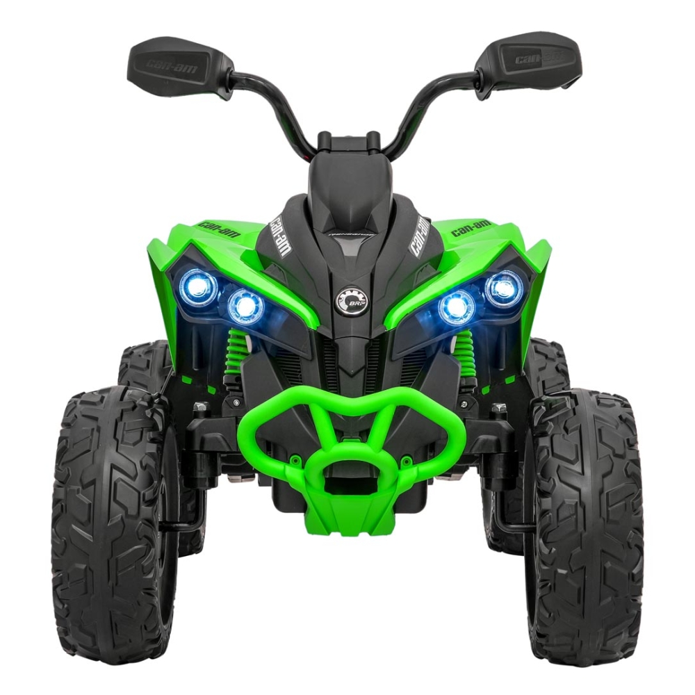 Elektrinis keturratis Maverick ATV, Green-Elektromobiliai vaikams, Keturračiai ir bagiai-e-vaikas