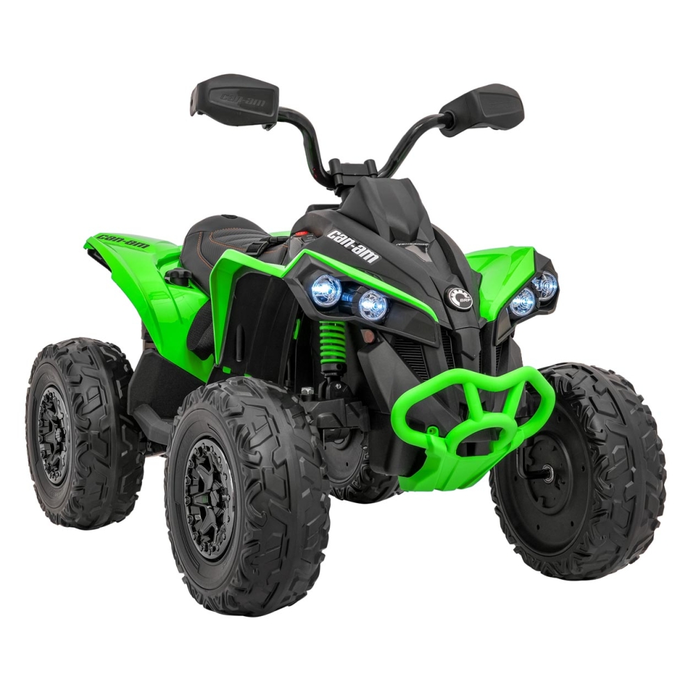 Elektrinis keturratis Maverick ATV, Green-Elektromobiliai vaikams, Keturračiai ir bagiai-e-vaikas