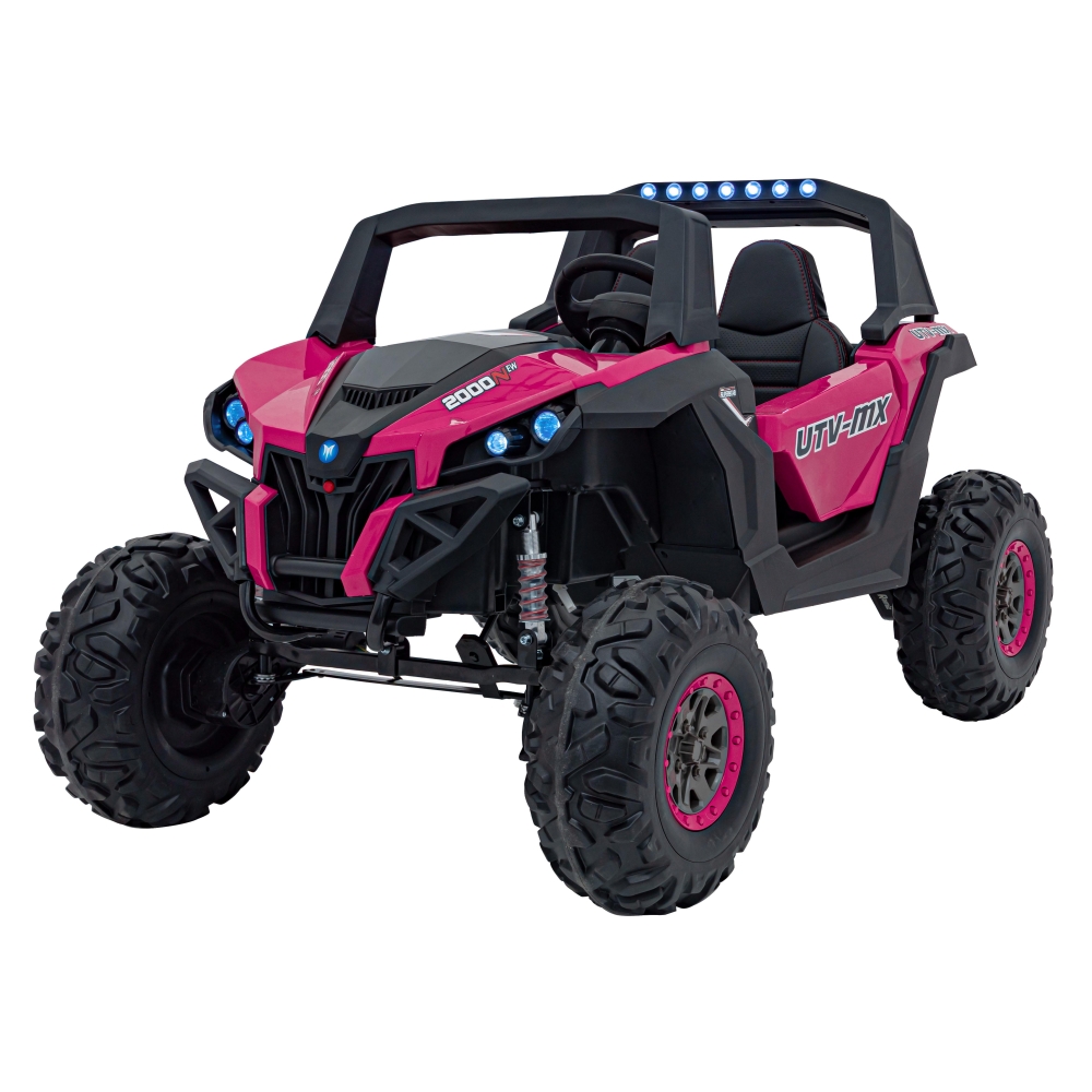 Elektrinis Buggy UTV-MX 2000N, Pink-Elektromobiliai vaikams, Keturračiai ir bagiai-e-vaikas