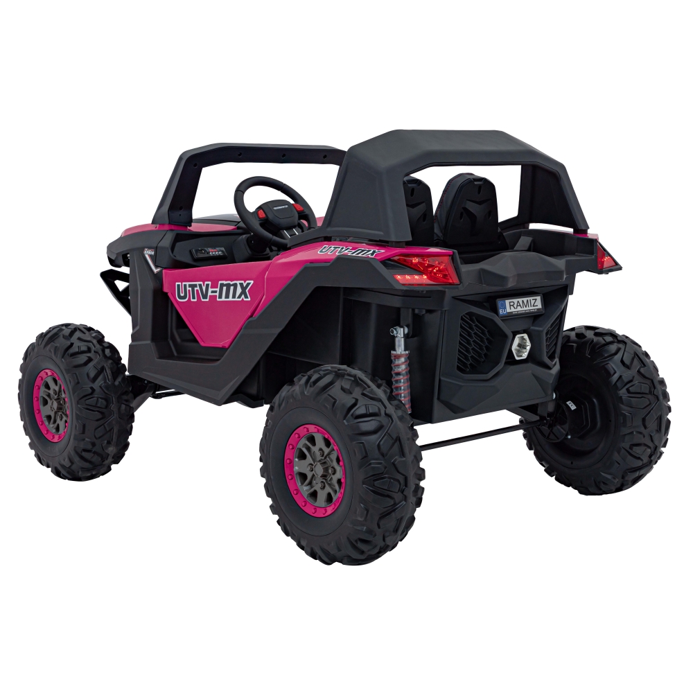Elektrinis Buggy UTV-MX 2000N, Pink-Elektromobiliai vaikams, Keturračiai ir bagiai-e-vaikas