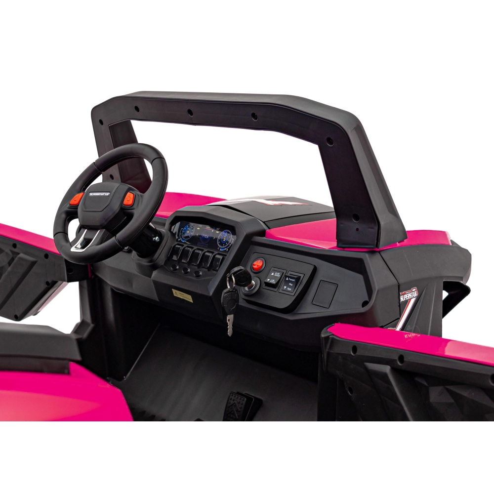 Elektrinis Buggy UTV-MX 2000N, Pink-Elektromobiliai vaikams, Keturračiai ir bagiai-e-vaikas