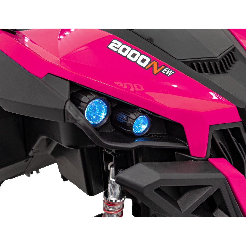 Elektrinis Buggy UTV-MX 2000N, Pink-Elektromobiliai vaikams, Keturračiai ir bagiai-e-vaikas