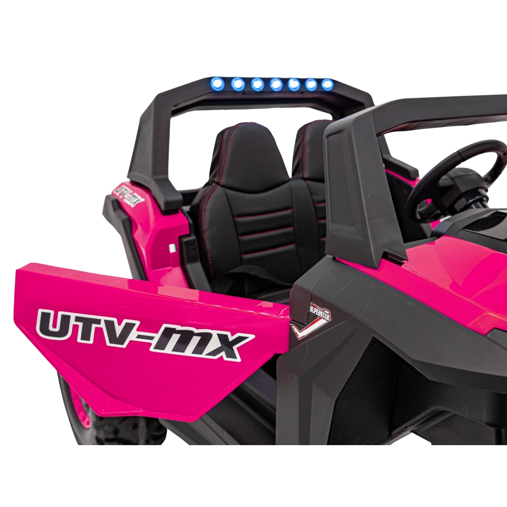 Elektrinis Buggy UTV-MX 2000N, Pink-Elektromobiliai vaikams, Keturračiai ir bagiai-e-vaikas