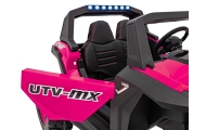Elektrinis Buggy UTV-MX 2000N, Pink-Elektromobiliai vaikams, Keturračiai ir bagiai-e-vaikas