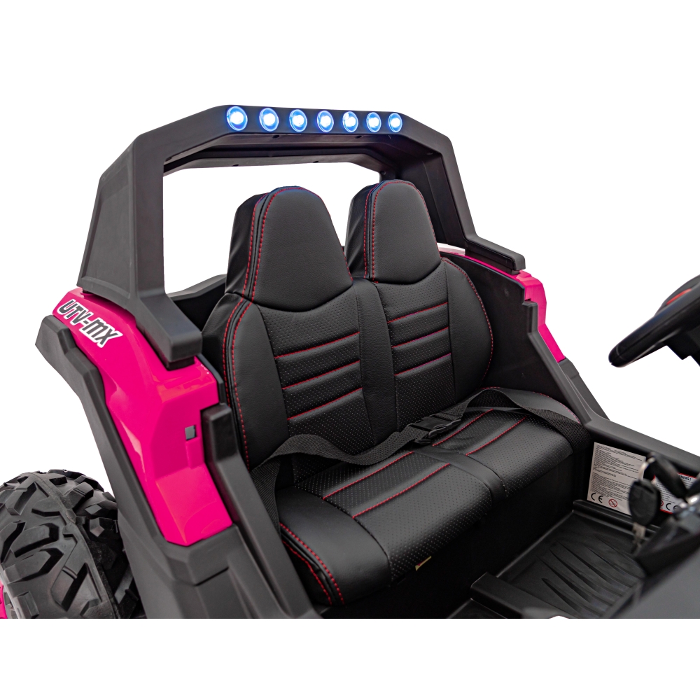 Elektrinis Buggy UTV-MX 2000N, Pink-Elektromobiliai vaikams, Keturračiai ir bagiai-e-vaikas