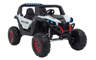 Elektrinis Buggy UTV-MX 2000N, White-Elektromobiliai vaikams, Keturračiai ir bagiai-e-vaikas