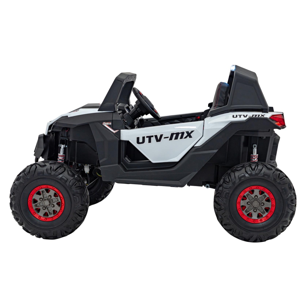 Elektrinis Buggy UTV-MX 2000N, White-Elektromobiliai vaikams, Keturračiai ir bagiai-e-vaikas