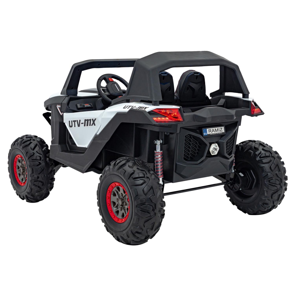 Elektrinis Buggy UTV-MX 2000N, White-Elektromobiliai vaikams, Keturračiai ir bagiai-e-vaikas