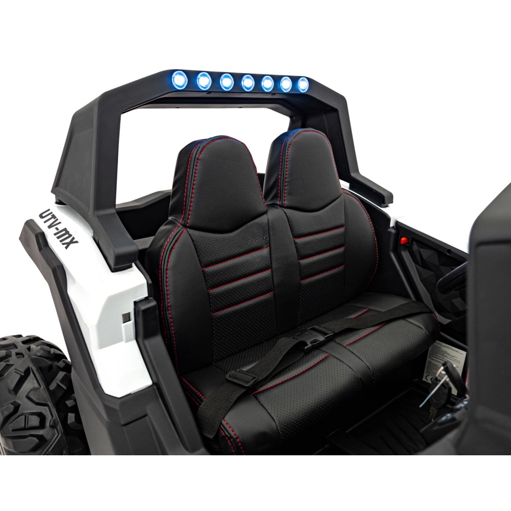 Elektrinis Buggy UTV-MX 2000N, White-Elektromobiliai vaikams, Keturračiai ir bagiai-e-vaikas
