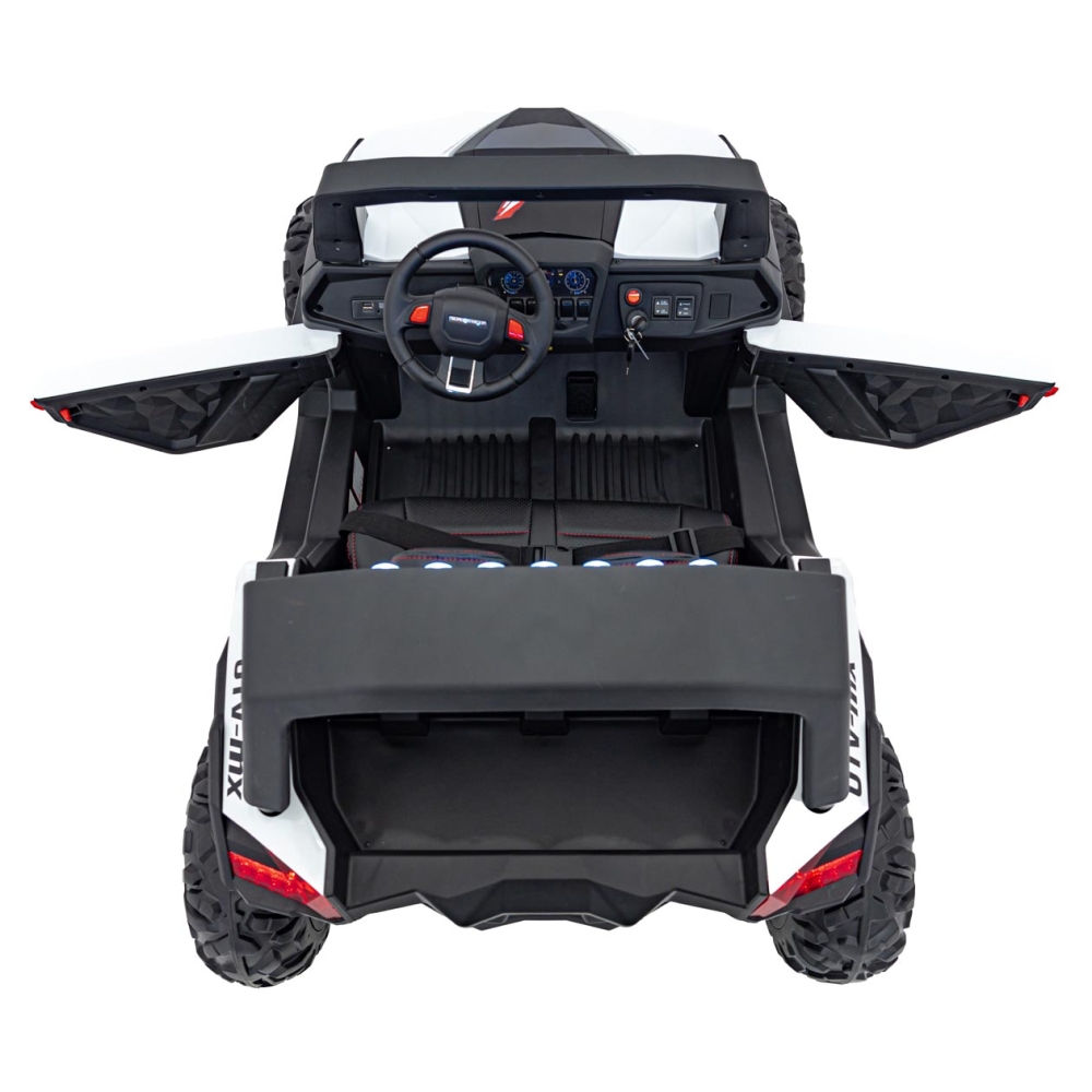 Elektrinis Buggy UTV-MX 2000N, White-Elektromobiliai vaikams, Keturračiai ir bagiai-e-vaikas