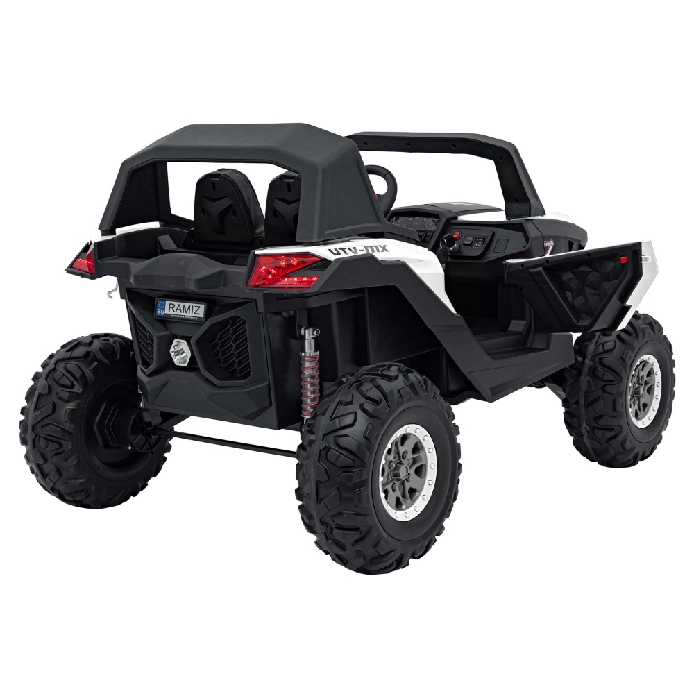 Elektrinis Buggy UTV-MX 2000N, White-Elektromobiliai vaikams, Keturračiai ir bagiai-e-vaikas