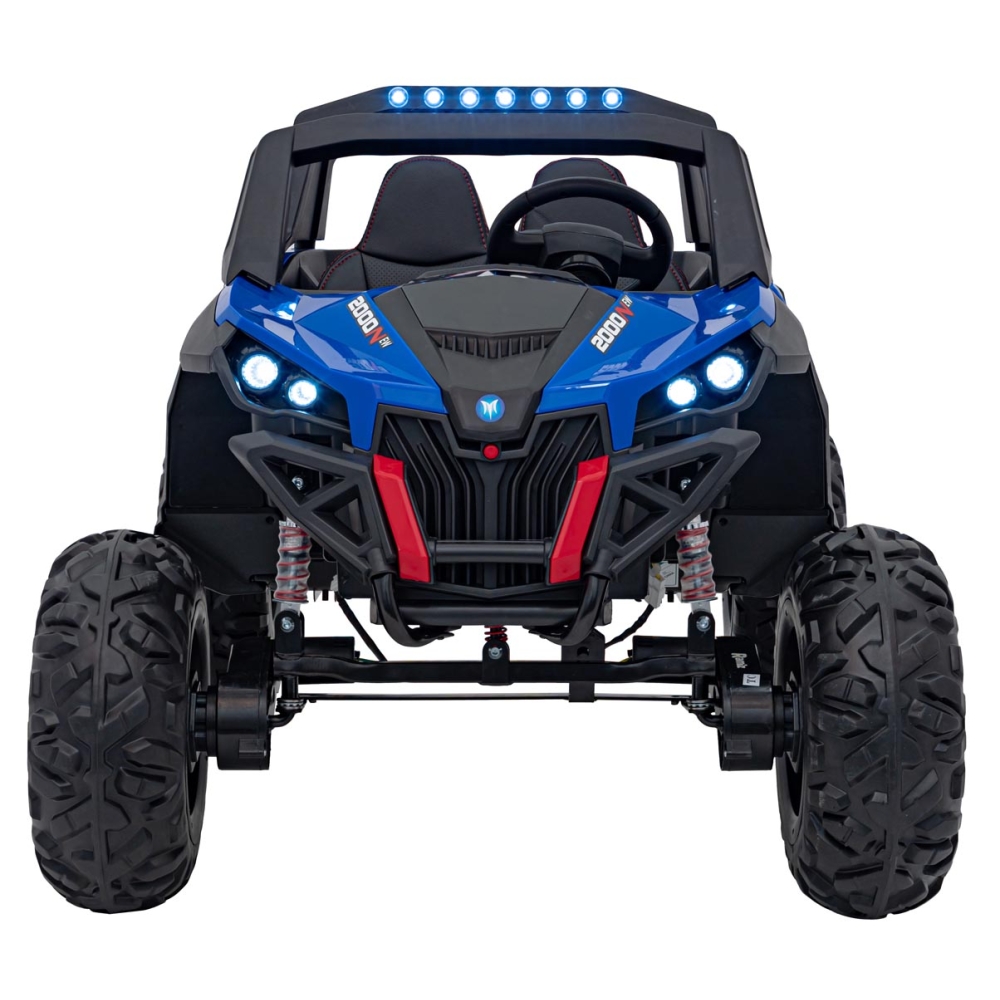 Elektrinis Buggy UTV-MX 2000N, Blue-Elektromobiliai vaikams, Keturračiai ir bagiai-e-vaikas