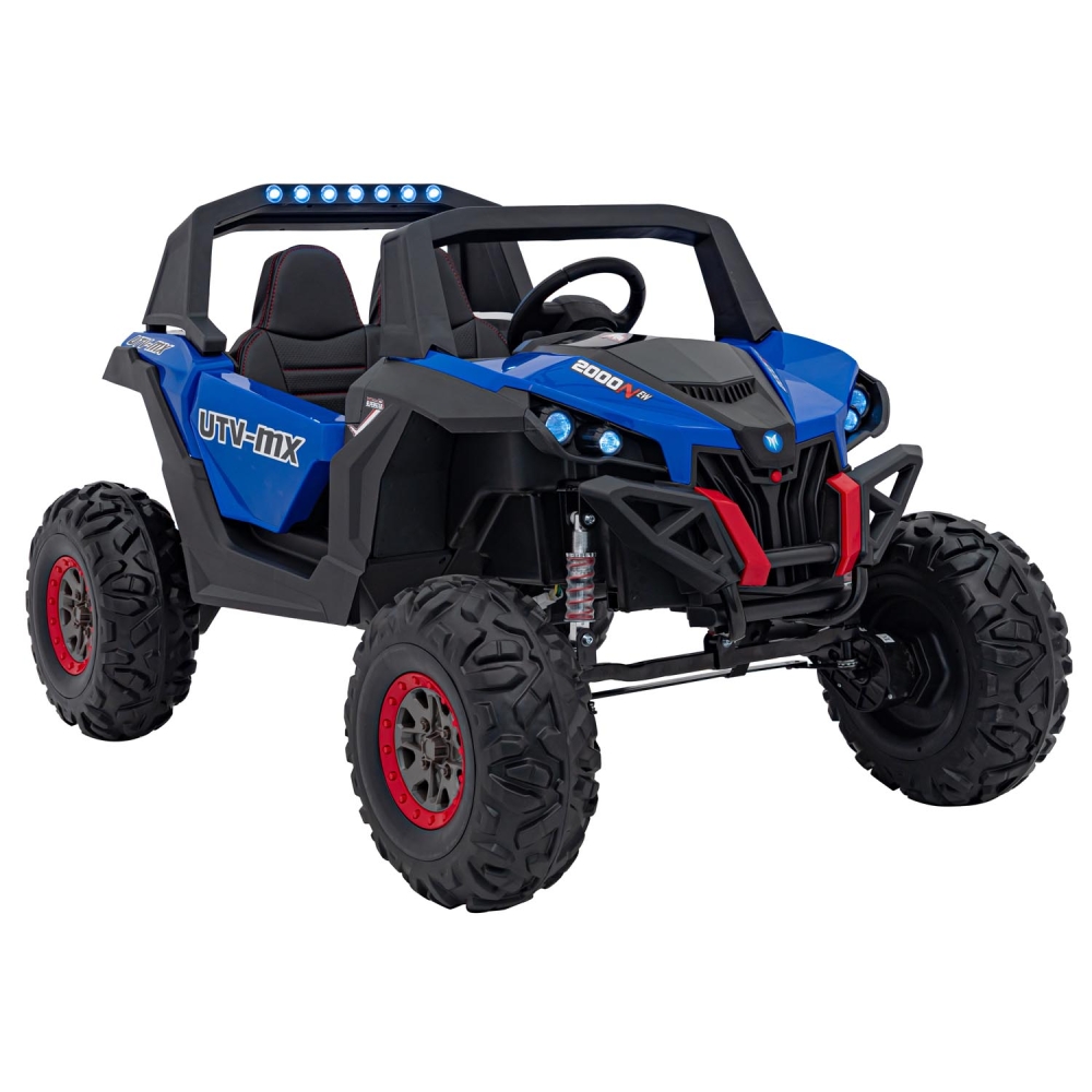 Elektrinis Buggy UTV-MX 2000N, Blue-Elektromobiliai vaikams, Keturračiai ir bagiai-e-vaikas