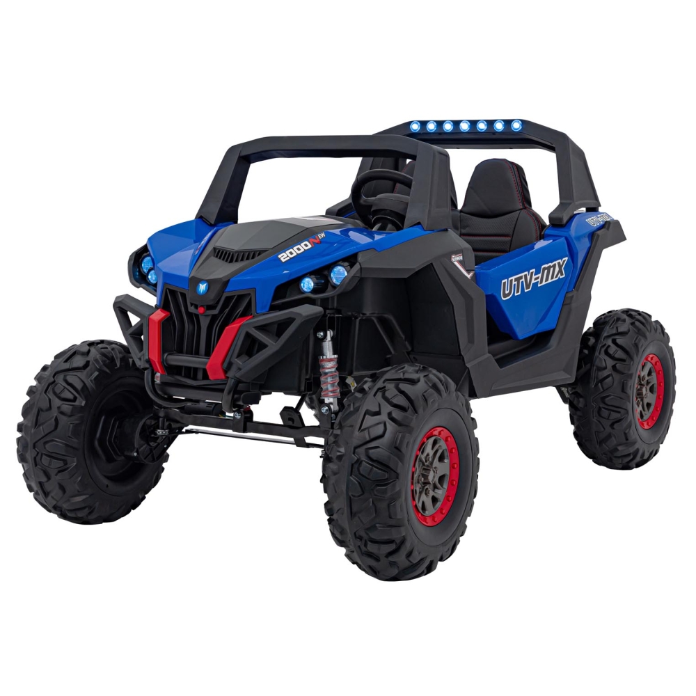 Elektrinis Buggy UTV-MX 2000N, Blue-Elektromobiliai vaikams, Keturračiai ir bagiai-e-vaikas