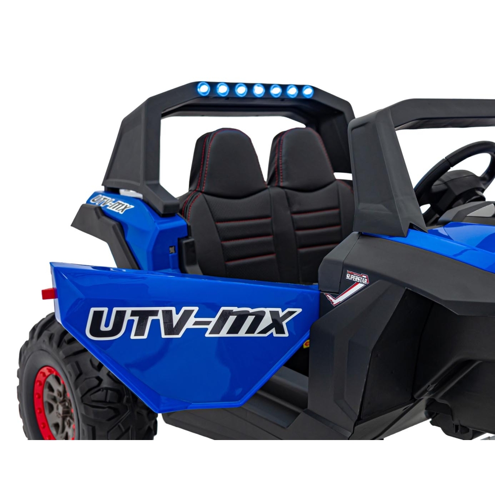 Elektrinis Buggy UTV-MX 2000N, Blue-Elektromobiliai vaikams, Keturračiai ir bagiai-e-vaikas