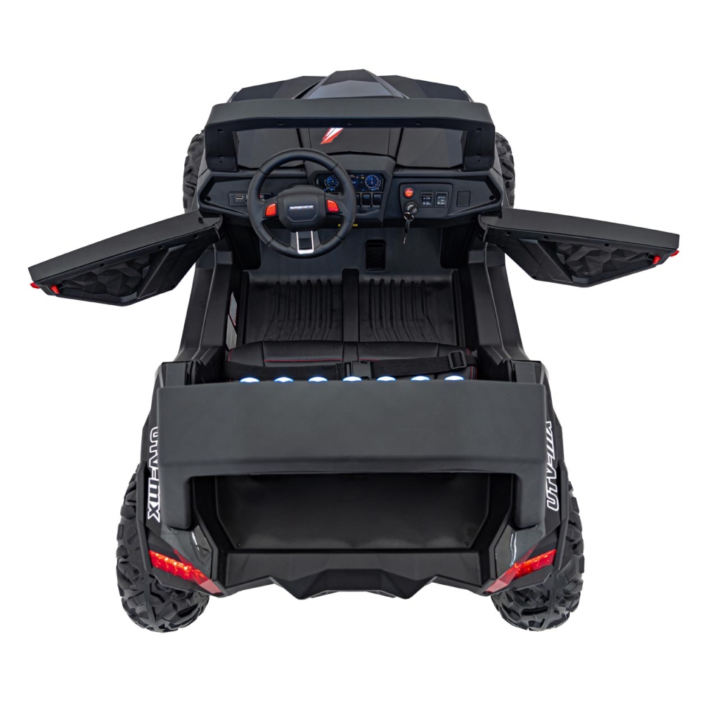 Elektrinis Buggy UTV-MX 2000N, Black-Elektromobiliai vaikams, Keturračiai ir bagiai-e-vaikas
