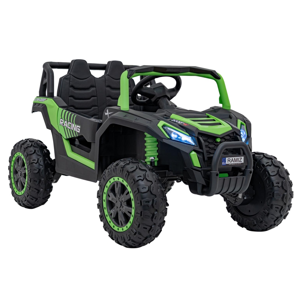 Elektrinis Buggy UTV 2000M Racing, Green-Elektromobiliai vaikams, Keturračiai ir bagiai-e-vaikas