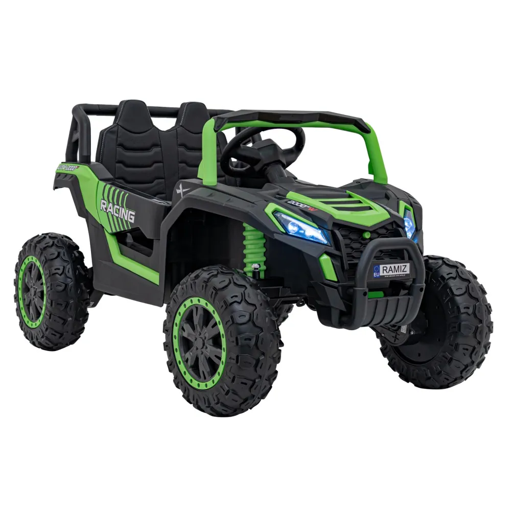 Elektrinis Buggy UTV 2000M Racing, Green-Elektromobiliai vaikams, Keturračiai ir bagiai-e-vaikas