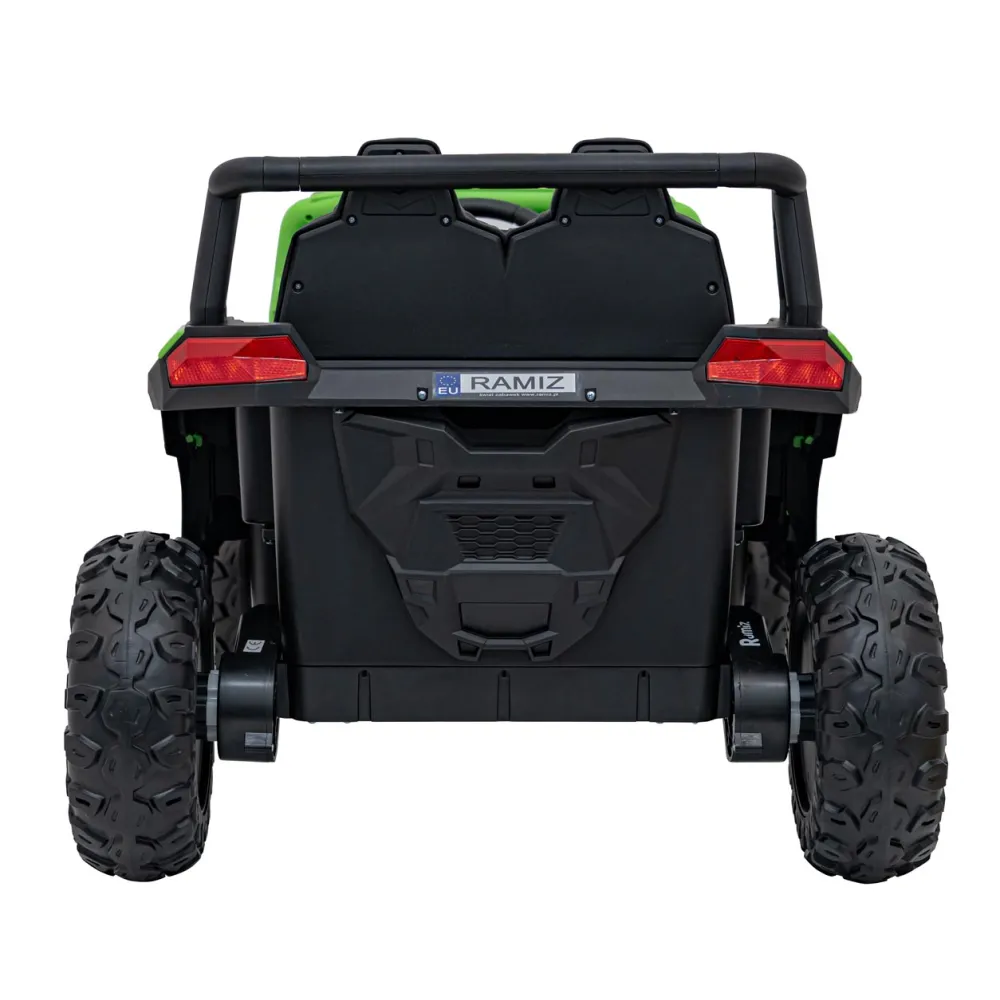 Elektrinis Buggy UTV 2000M Racing, Green-Elektromobiliai vaikams, Keturračiai ir bagiai-e-vaikas