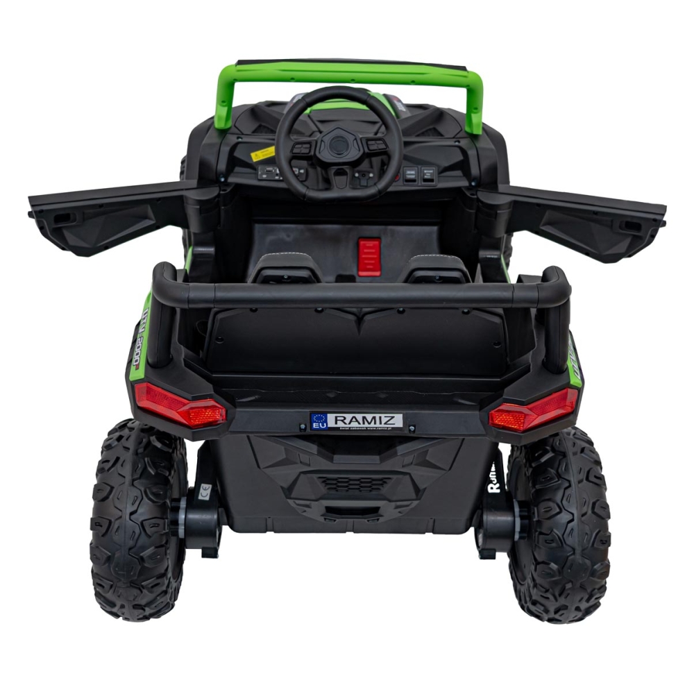 Elektrinis Buggy UTV 2000M Racing, Green-Elektromobiliai vaikams, Keturračiai ir bagiai-e-vaikas