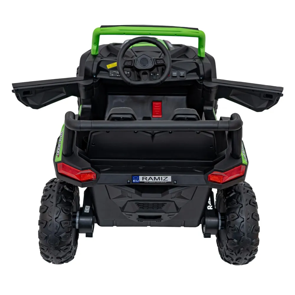 Elektrinis Buggy UTV 2000M Racing, Green-Elektromobiliai vaikams, Keturračiai ir bagiai-e-vaikas