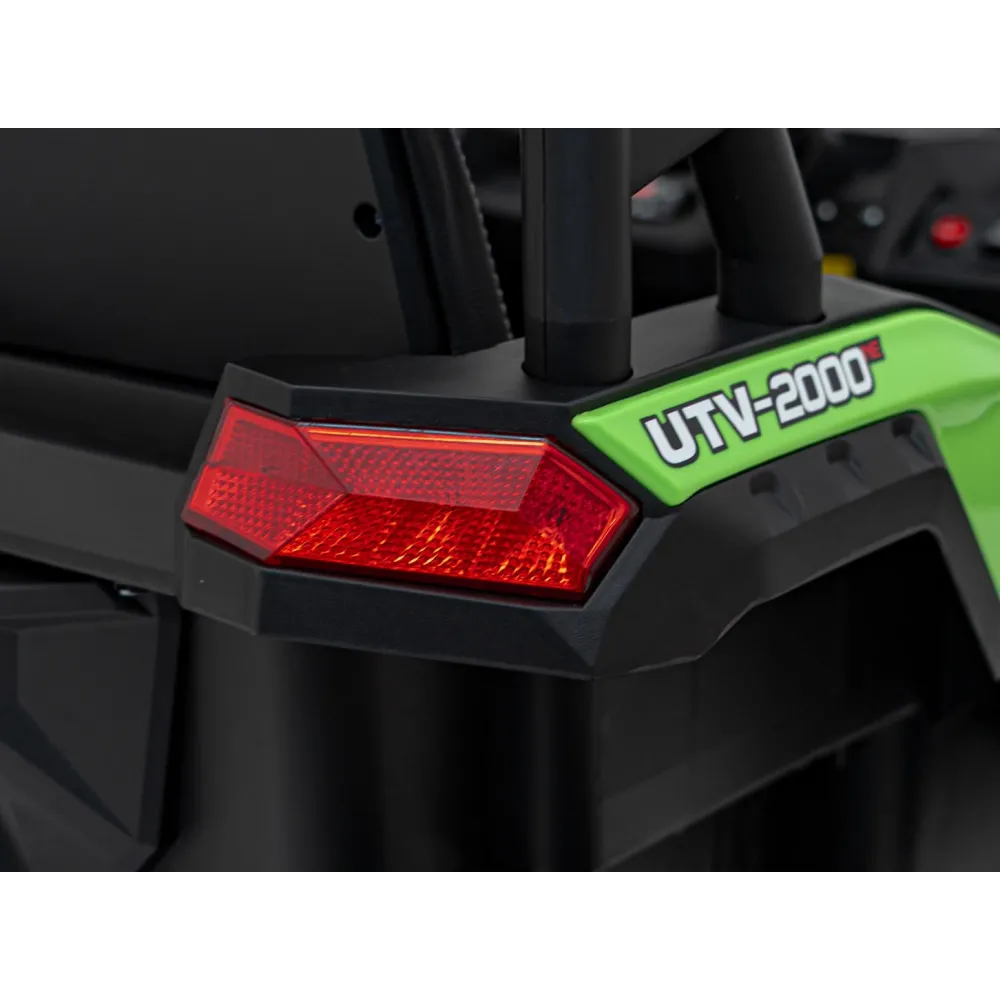 Elektrinis Buggy UTV 2000M Racing, Green-Elektromobiliai vaikams, Keturračiai ir bagiai-e-vaikas