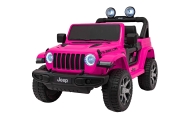 Pojazd Jeep Wrangler Rubicon Różowy