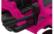 Pojazd Jeep Wrangler Rubicon Różowy