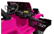 Elektromobilis Jeep Wrangler Rubicon, Pink-Elektromobiliai vaikams, Visureigiai-e-vaikas