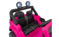 Elektromobilis Jeep Wrangler Rubicon, Pink-Elektromobiliai vaikams, Visureigiai-e-vaikas