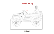 Pojazd Jeep Wrangler Rubicon Różowy