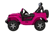 Elektromobilis Jeep Wrangler Rubicon, Pink-Elektromobiliai vaikams, Visureigiai-e-vaikas