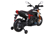 Elektrinis motociklas Aprilia, Black-Elektromobiliai vaikams, Motociklai-e-vaikas