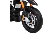 Elektrinis motociklas Aprilia, Black-Elektromobiliai vaikams, Motociklai-e-vaikas