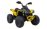 Elektrinis keturratis Maverick ATV, Yellow-Elektromobiliai vaikams, Keturračiai ir bagiai-e-vaikas