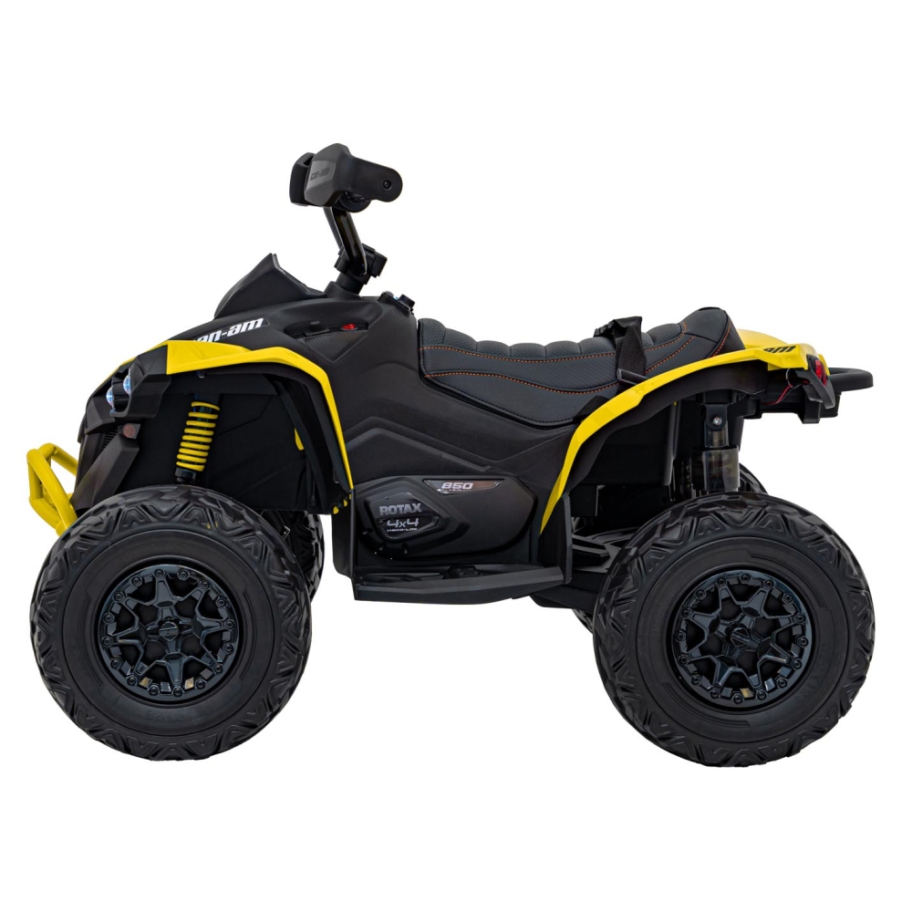 Elektrinis keturratis Maverick ATV, Yellow-Elektromobiliai vaikams, Keturračiai ir bagiai-e-vaikas