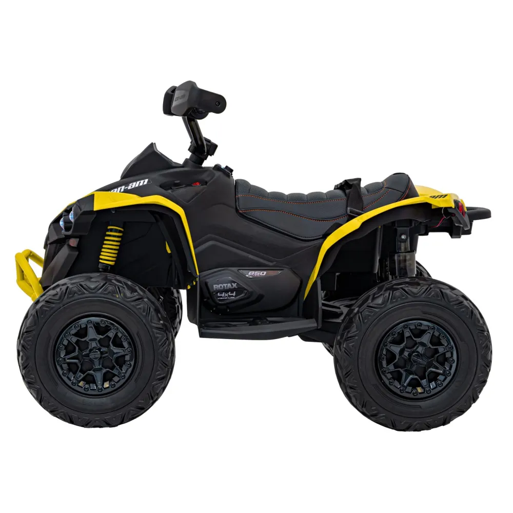 Elektrinis keturratis Maverick ATV, Yellow-Elektromobiliai vaikams, Keturračiai ir bagiai-e-vaikas