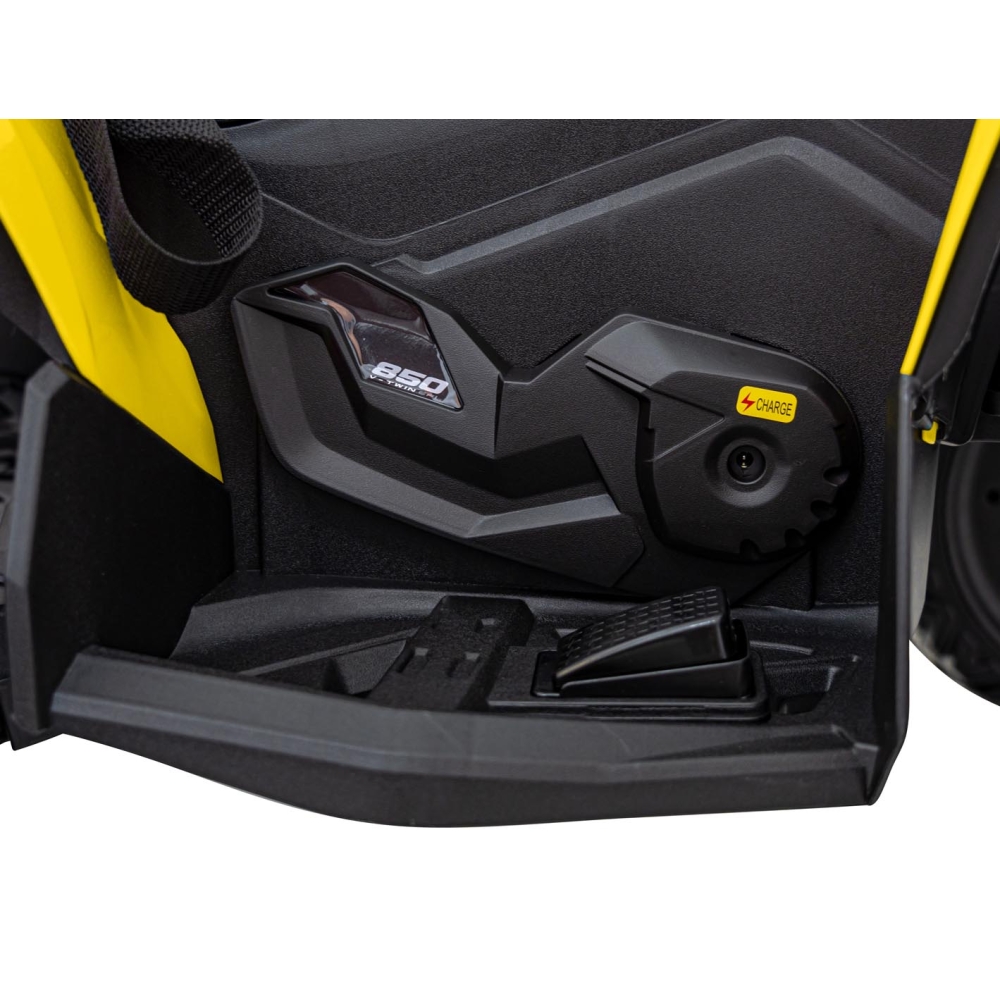 Elektrinis keturratis Maverick ATV, Yellow-Elektromobiliai vaikams, Keturračiai ir bagiai-e-vaikas