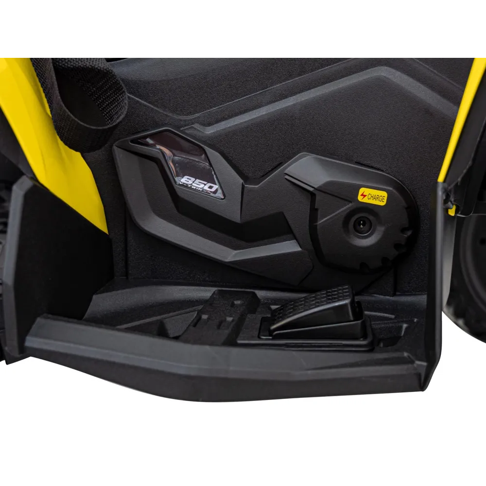 Elektrinis keturratis Maverick ATV, Yellow-Elektromobiliai vaikams, Keturračiai ir bagiai-e-vaikas
