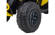 Elektrinis keturratis Maverick ATV, Yellow-Elektromobiliai vaikams, Keturračiai ir bagiai-e-vaikas